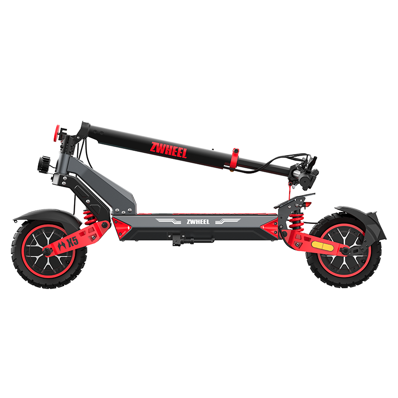 ZWHEEL D3-X5 Electric Scooter 50 Miles Long Range, 39 Mph Top Speed